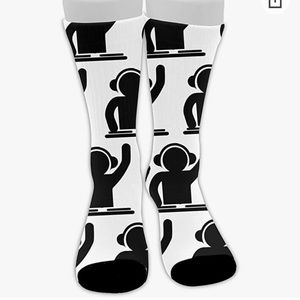 Dj print socks!